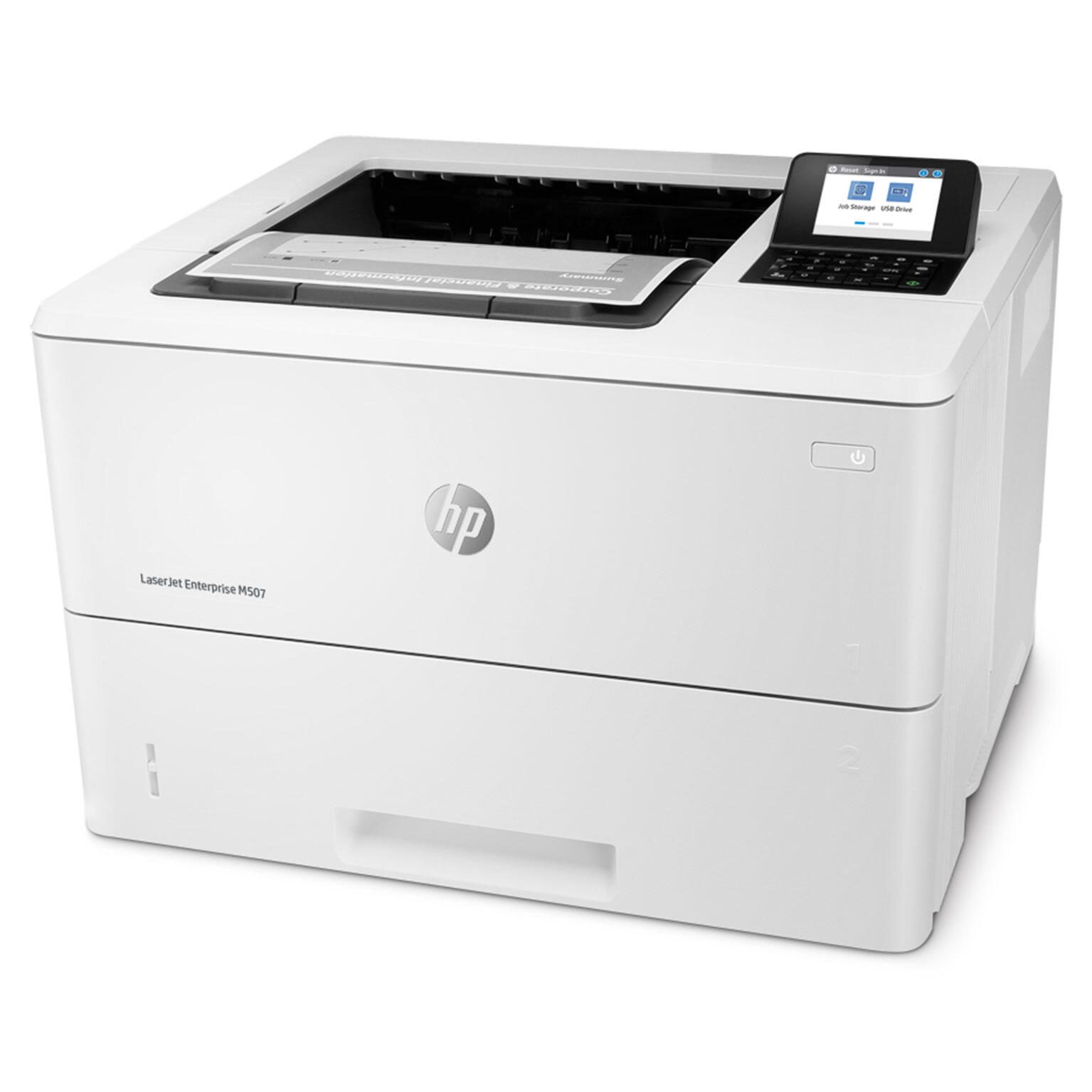 HP LaserJet Enterprise M507dn Laserdrucker s/w