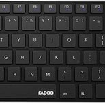 Rapoo E9100M Multi-mode Wireless Tastatur - Schwarz