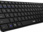 Rapoo E9100M Multi-mode Wireless Tastatur - Schwarz