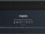 Rapoo E9100M Multi-mode Wireless Tastatur - Schwarz