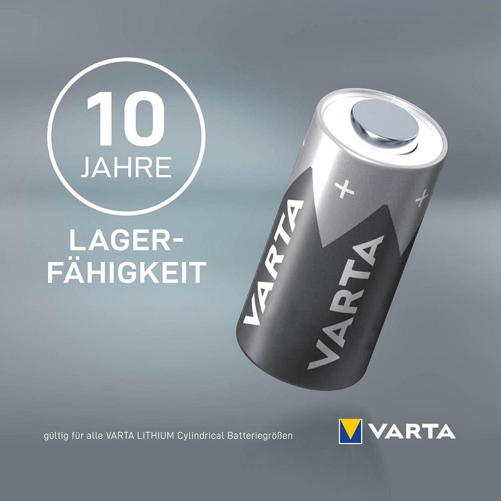 VARTA Batterie CR2 Fotobatterie 3,0 V - 1 Stück