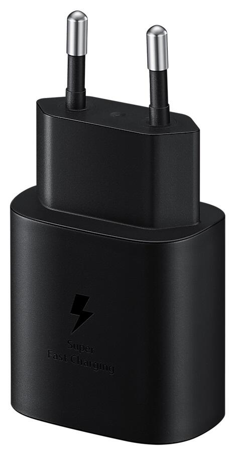 Samsung Schnellladegerät Schwarz - Bulkware (25W, 1m, USB-C)