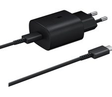 Samsung EP-TA800 25W USB-C Schnellladegerät, Kabel 1m, schwarz - Bulkware