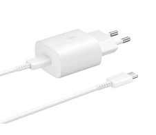 Samsung EP-TA800 25W USB-C Schnellladegerät, Kabel 1m, weiß - Bulkware