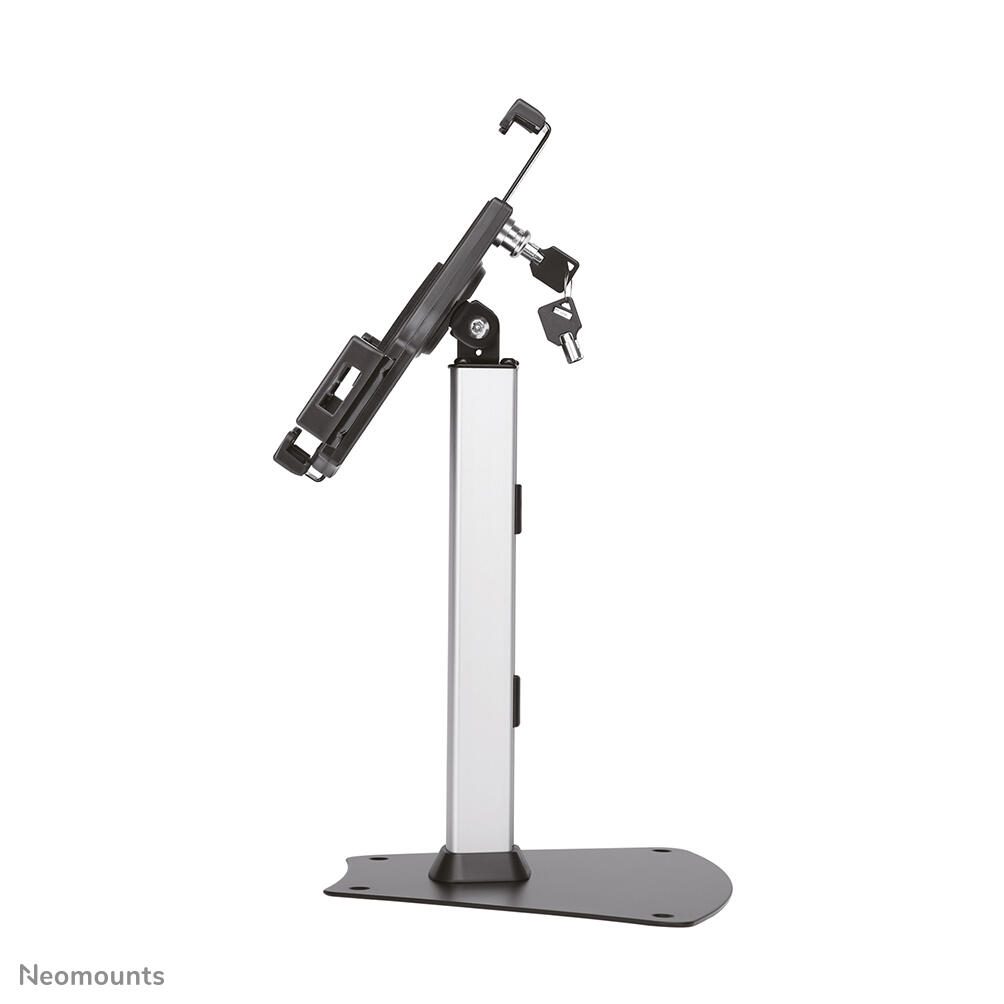 Neomounts Tablet-Ständer TABLET-D150SILVER für die meisten 7.9"-10.5" Tablets, abschließbar - Silber