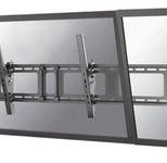 Neomounts NS-WMB300BLACK Menuboard dreifach Display Wandhalterung