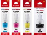 Canon Original GI-40 Nachfülltinte - 4er Multipack