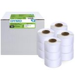 DYMO® Original Etikett für LabelWriter™, Vorteilspack, Adressen - weiss - permanent haftend, 12 x 130 Etiketten