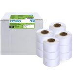 DYMO® Original Etikett für LabelWriter™, Vorteilspack, Adressen - weiss - permanent haftend, 12 x 130 Etiketten