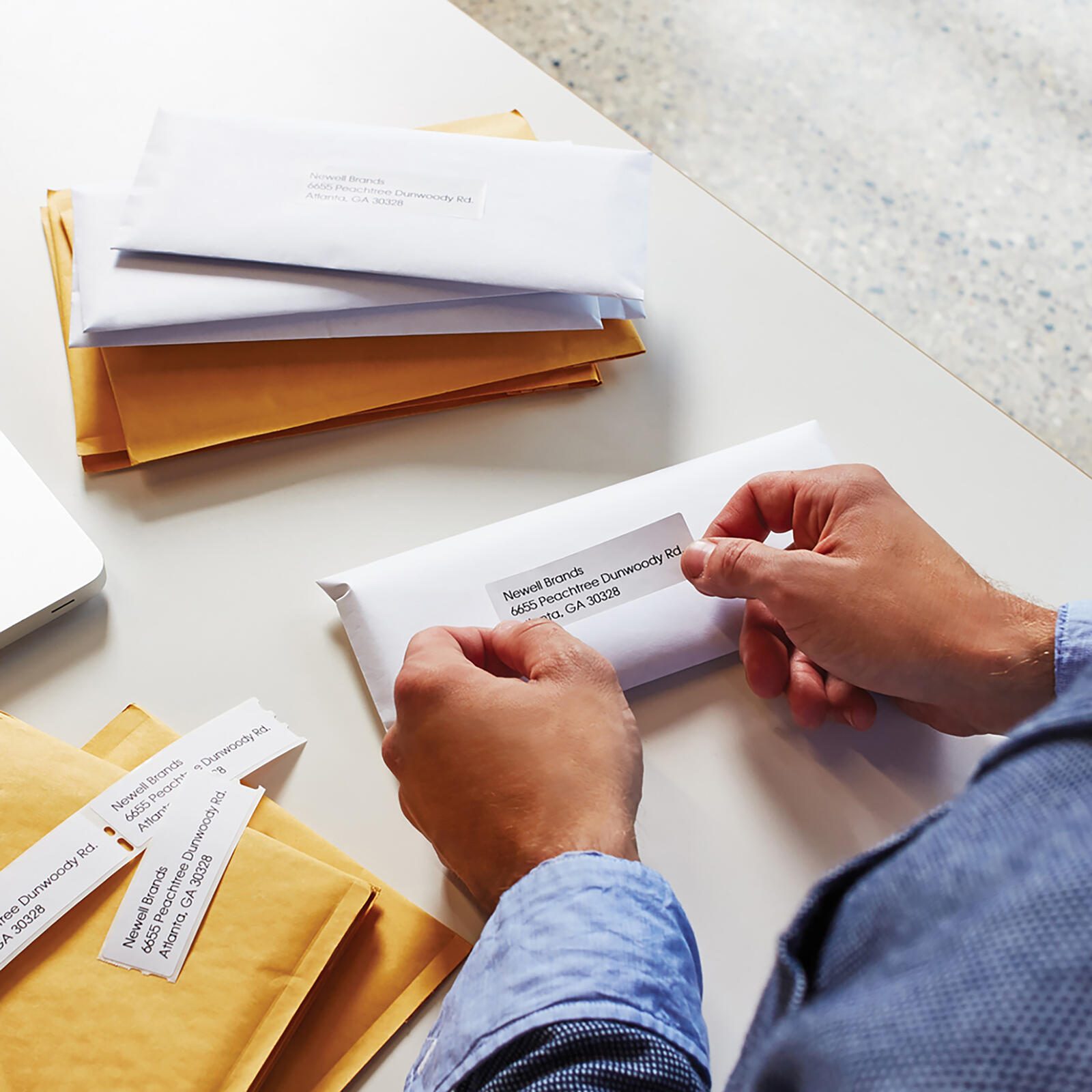DYMO® Original Etikett für LabelWriter™, Vorteilspack, Adressen - weiss - permanent haftend, 12 x 260 Etiketten
