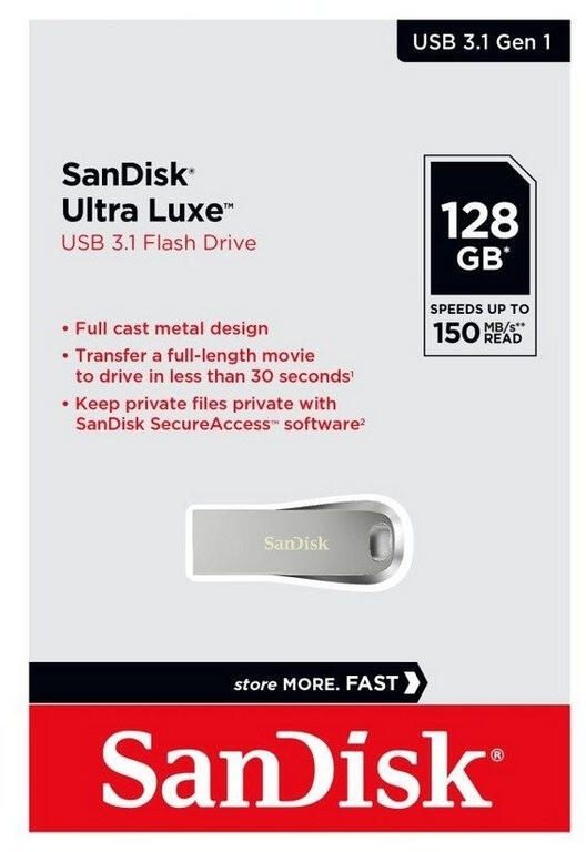 SanDisk Ultra Luxe USB-Stick 128GB