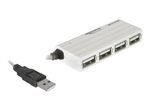 DeLOCK Externer USB 2.0 4 Port Hub