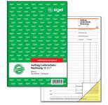 sigel Auftrag/Lieferscheine /Rechnungen Formularbuch SD017 - 2 x 40 Blatt