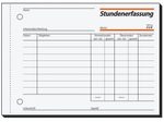 sigel Stundenerfassung Formularbuch ST615 - 1 x 50 Blatt