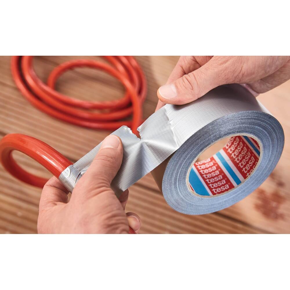 tesa Gewebebänder extra Power Universal 50 mm x 10 m silber