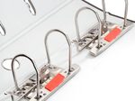 herlitz maX.file protect Doppelordner 7,0 cm Karton - rot (2 x A5 quer)