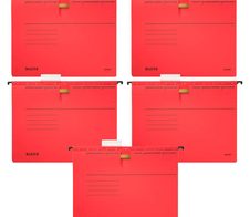 LEITZ Hängehefter ALPHA 1984 rot - 5 Stück