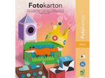 folia Fotokarton farbsortiert 300 g/qm - 10 Blatt
