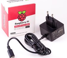 Raspberry Pi offizielles Netzteil für Raspberry PI 4 (15,3 W) schwarz