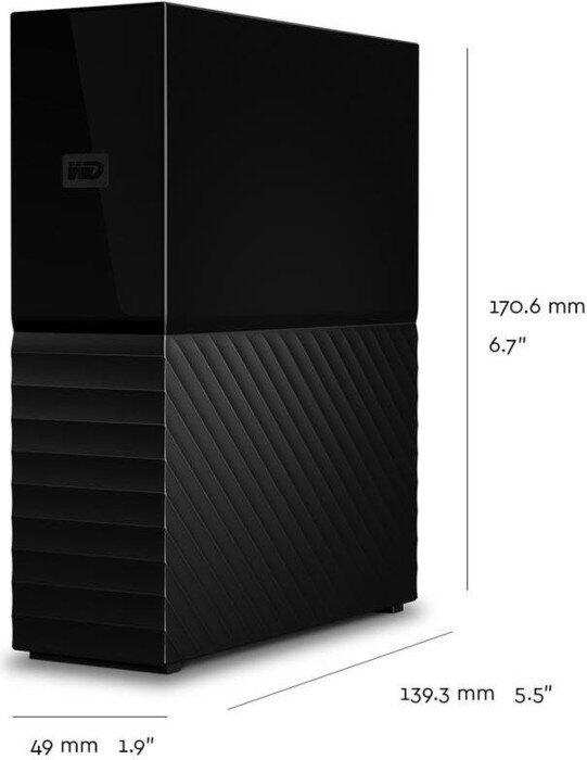 WD My Book Desktopfestplatte 12 TB schwarz