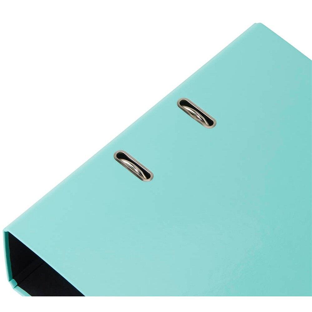 FALKEN Pastell Color Ordner Karton 8,0 cm DIN A4 - minz grün