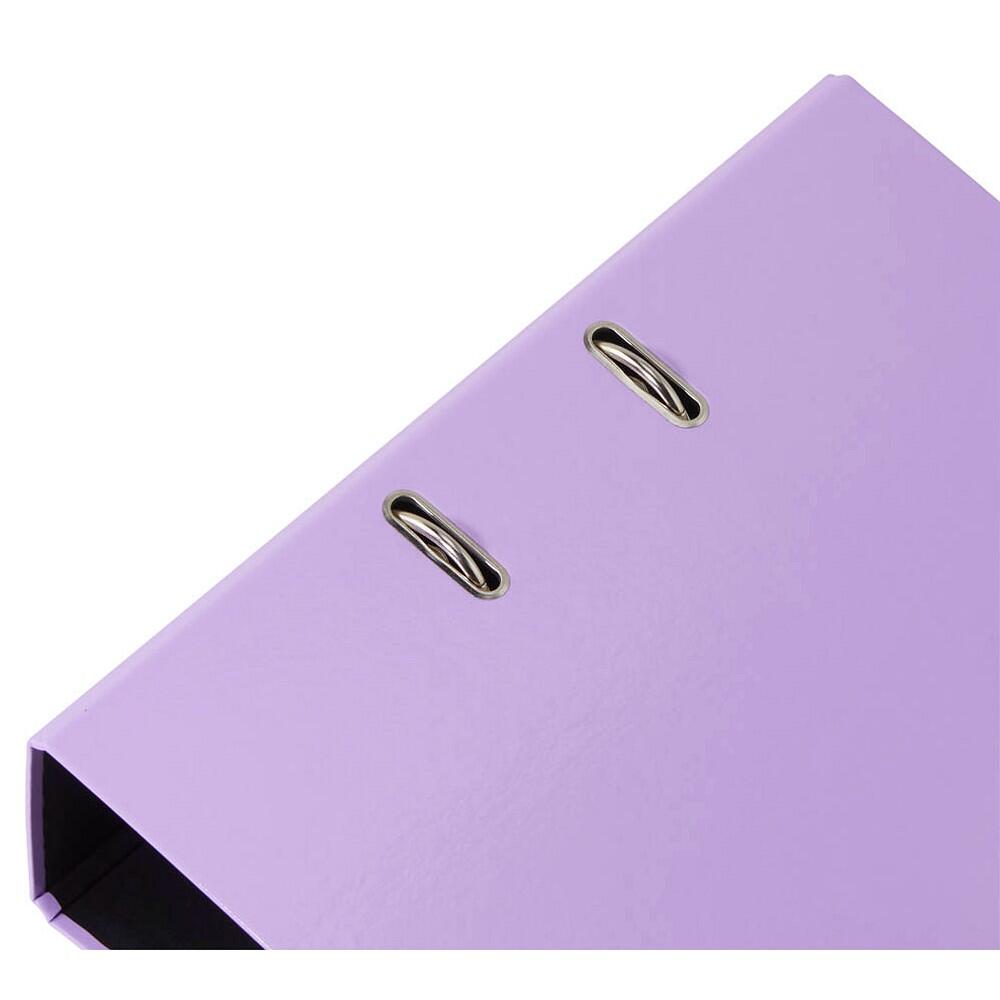 FALKEN Pastell Color Ordner Karton 8,0 cm DIN A4 - flieder lila