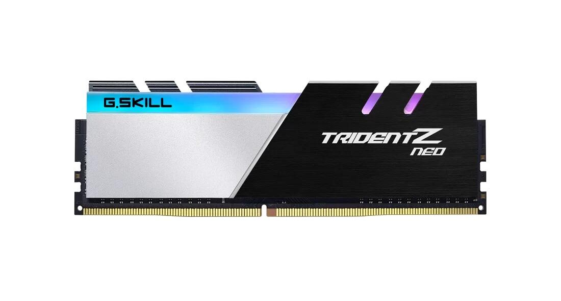 G.Skill Trident Z Neo Intel 16GB (2x 8GB) Kit DDR4 3600 MHz schwarz/silber
