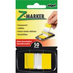 sigel Z-Marker Haftmarker gelb - 50 Streifen