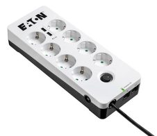 Eaton Steckdosenleiste 8fach mit RJ-11 Telefonstecker und USB-Anschlüsse 1.5m weiß