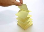 inFO Recycling Haftnotizen Standard 5644-88BOX farbsortiert - 12 Blöcke