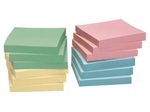 inFO Recycling Haftnotizen Standard 5644-88BOX farbsortiert - 12 Blöcke