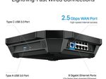 TP-Link Archer AX6000 WLAN-Router mit 8 Port Gigabit Switch