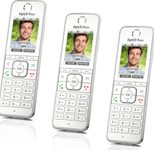 AVM FRITZ Fon C6 Trio Schnurloses DECT Telefon