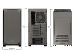 be quiet PC Gehäuse Pure Base 500 Window ATX metallic grau