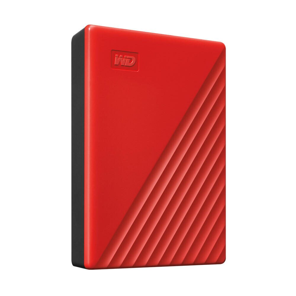 WD My Passport™ HDD 4 TB - rot