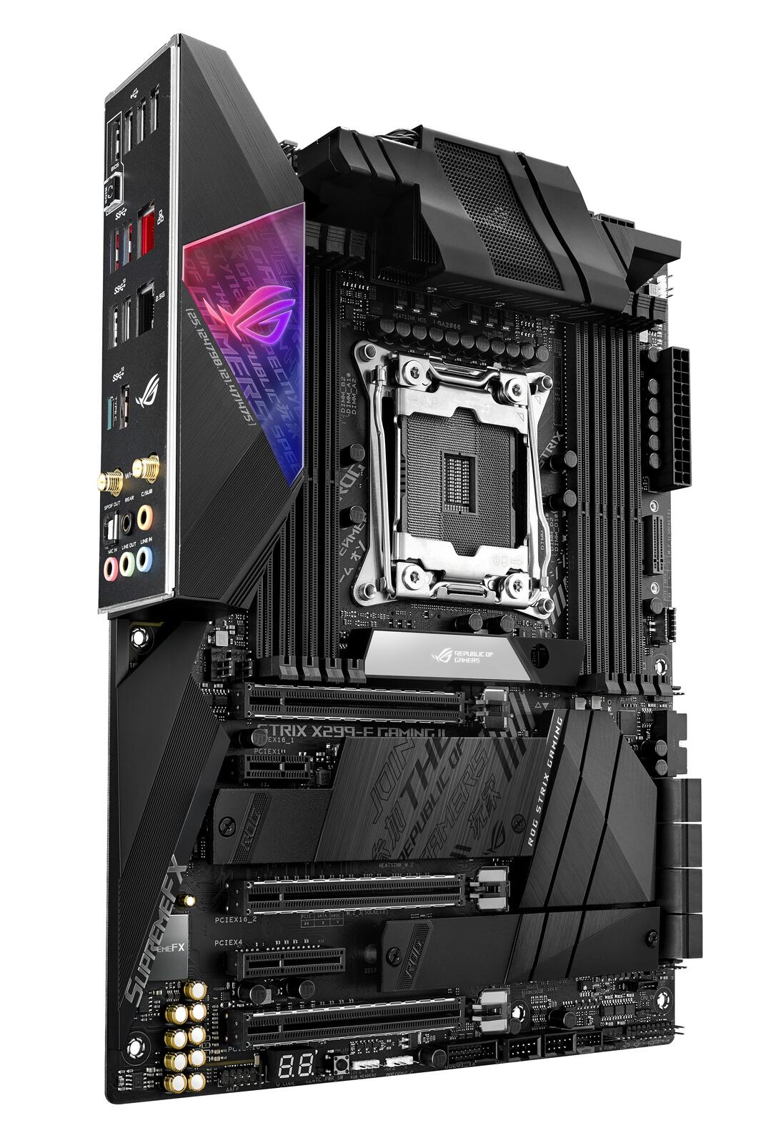 ASUS ROG STRIX X299-E Gaming II Mainboard Sockel Intel LGA 2066