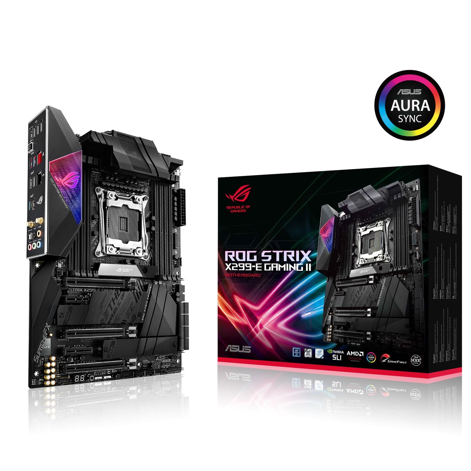 ASUS ROG STRIX X299-E Gaming II Mainboard Sockel Intel LGA 2066
