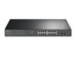 TP-Link Easy- Smart TL-SG1218MPE16-Port-Gigabit-PoE+-Switch mit 2 SFP-Slots