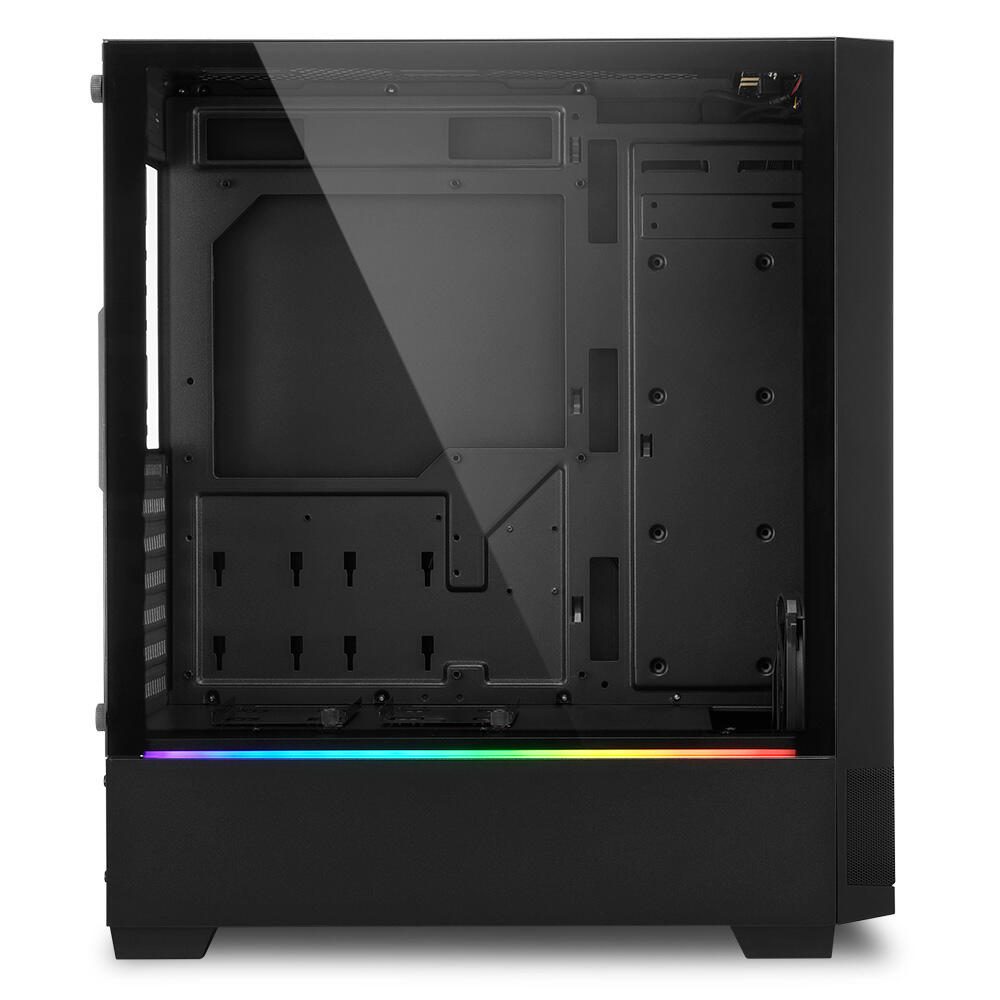 Sharkoon PC Gehäuse RGB FLOW ATX schwarz
