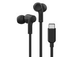 Belkin SoundForm Kabelgebundener In-Ear-Kopfhörer mit USB‑C-Anschluss, schwarz
