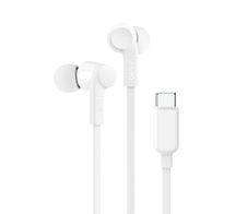 Belkin SoundForm Kabelgebundener In-Ear-Kopfhörer mit USB‑C-Anschluss, weiß