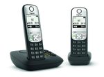 Gigaset A690A Duo Schnurlostelefon mit Anrufbeantworter - Schwarz