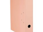 FALKEN Pastell Color Ordner Karton 8,0 cm DIN A4 - Pfirsich Orange