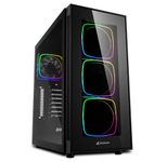 Sharkoon PC Gehäuse TG6 RGB ATX schwarz