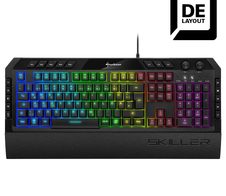 Sharkoon SKILLER SGK5 Rubber-Dome Gaming-Tastatur