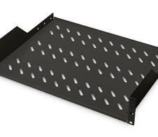 Digitus Fachboden 19"-Schränke festeinbau ab 450mm Tiefe bis 25kg 2HE RAL9005 schwarz (DN-19 TRAY-2-SW)
