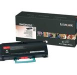 Lexmark Original Toner Standard Variante - X463 schwarz 9000 Seiten (X463H21G)