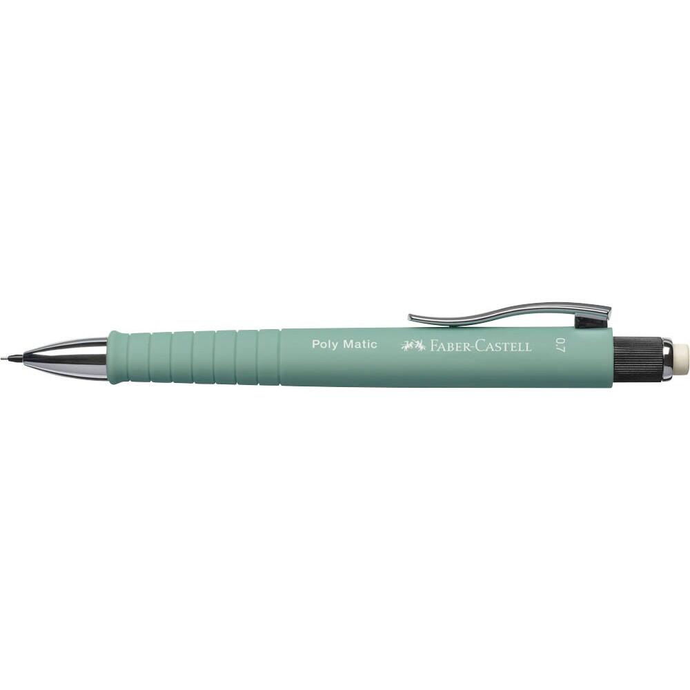 FABER-CASTELL POLY MATIC Druckbleistift grün B 0,7 mm