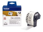 Brother DK-22225 - Endlos-Papieretiketten - Rolle (3,8 cm x 30,5 m) - 1 Rolle(n) - für QL 1050, 1050N, 1060N, 500, 500A,