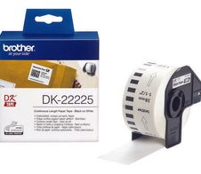 Brother DK-22225 - Endlos-Papieretiketten - Rolle (3,8 cm x 30,5 m) - 1 Rolle(n) - für QL 1050, 1050N, 1060N, 500, 500A,